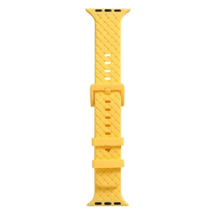 Braided Silicone Watch Band For Apple Watch Fits 38-45mm