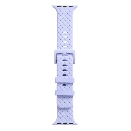Braided Silicone Watch Band For Apple Watch Fits 38-45mm