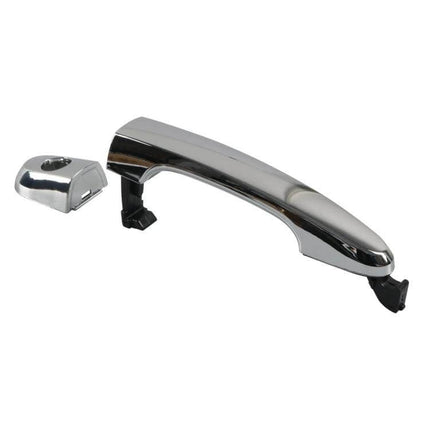 Front Left Exterior Door Handle Replacement for Kia Sorento chrome ABS OE-style front left exterior door handle, replaces cracked or sticking handle