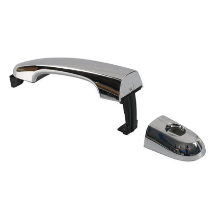 Front Left Exterior Door Handle Replacement for Kia Sorento ABS chrome OE-style front left exterior door handle