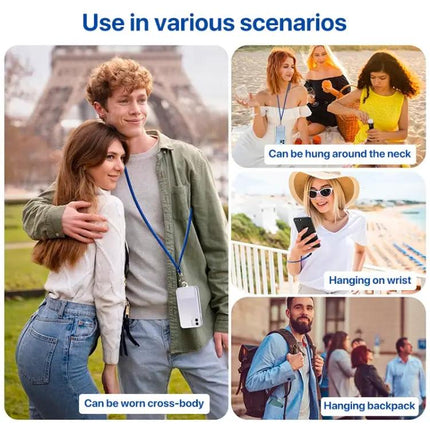 Adjustable Universal Lanyard for Hands-Free Mobile Phone Wear