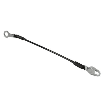 Tailgate Support Cable for GMC and Chevrolet Durable Rubber Coated - rubber-coated steel replacement cable with loop and clevis ends, OE fitment