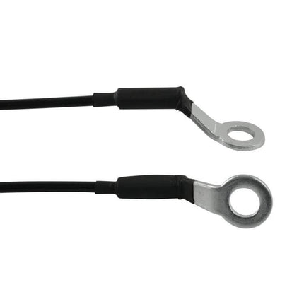 Tailgate Support Cable for GMC and Chevrolet Durable Rubber Coated - rubber-coated steel replacement cable with ring terminals
