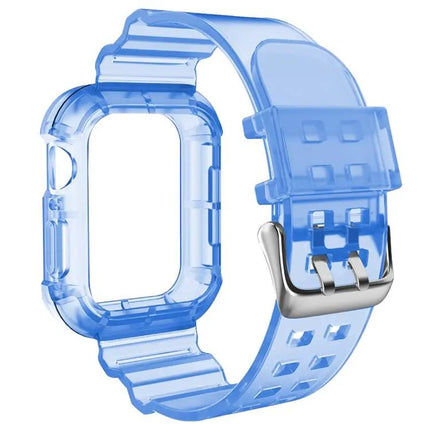 Transparent Brown Silicone Apple Watch Band 38-45mm