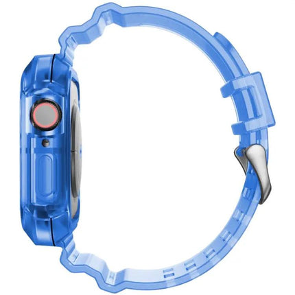 Transparent Brown Silicone Apple Watch Band 38-45mm