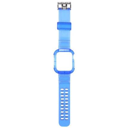 Transparent Brown Silicone Apple Watch Band 38-45mm