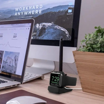 Silicone Charging Holder Stand For Apple Watch Mini