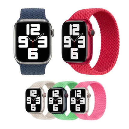 Nylon Braided Apple Watch Band 38/40/41mm Adjustable