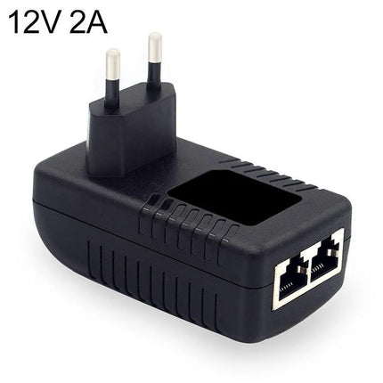 Versatile Power Adapter for Wireless Routers and Networking Devices - 12V 2A dual RJ45 ports for routers, switches, access points