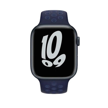 Adjustable Silicone Sport Watch Band For Apple Watch 38-45mm