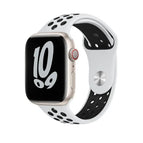 7 45mm / 6&SE&5&4 44mm / 3&2&1 42mm / Pure Platinum/Black