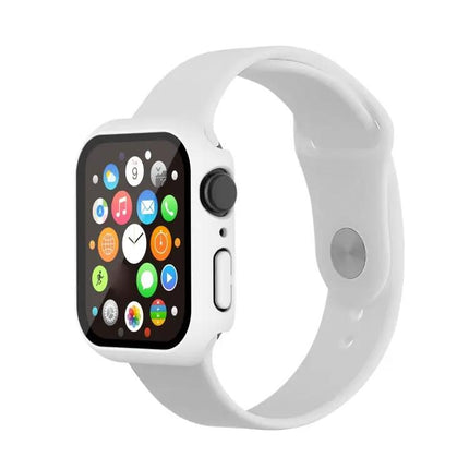 Waterproof PC Tempered Glass Case For Apple Watch 41/45mm