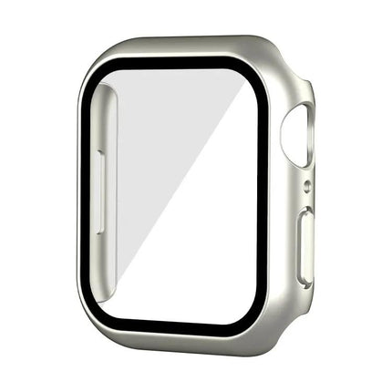 Waterproof PC Tempered Glass Case For Apple Watch 41/45mm
