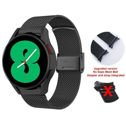 Stainless Steel Milanese Buckle Band Galaxy Watch 40/44mm
