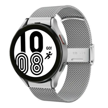 Stainless Steel Milanese Buckle Band Galaxy Watch 40/44mm