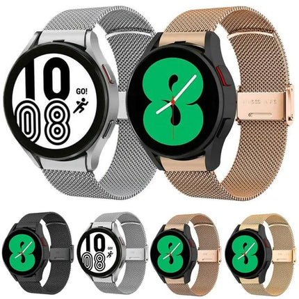 Stainless Steel Milanese Buckle Band Galaxy Watch 40/44mm