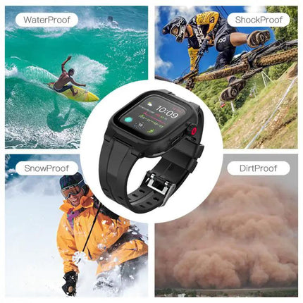 RedPepper Waterproof TPU PC Case For Apple Watch 41/45mm