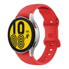 For Samsung Galaxy Watch4 Classic 42mm / Watch4 40mm / Red