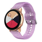 For Samsung Galaxy Watch4 40/44mm / Purple Glitter