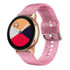 For Samsung Galaxy Watch4 Classic 42/46mm / Rose Red Glitter
