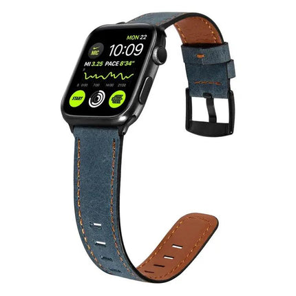 Retro Leather Band For Apple Watch 38/40/41/42/44/45mm