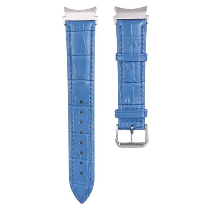 Leather Slub Texture Watch Band For Galaxy Watch4 40mm
