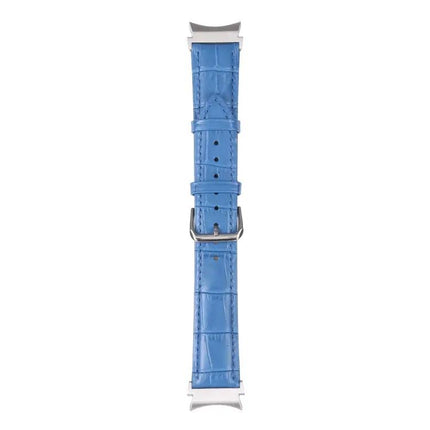 Leather Slub Texture Watch Band For Galaxy Watch4 40mm
