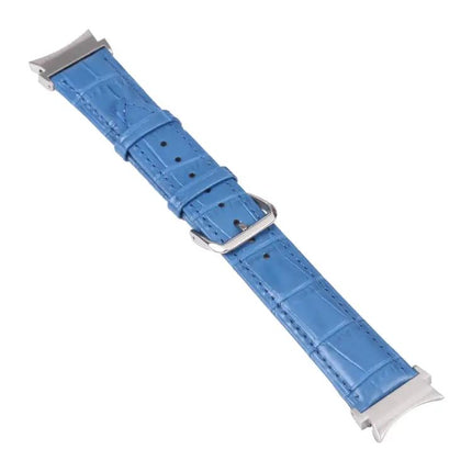Leather Slub Texture Watch Band For Galaxy Watch4 40mm