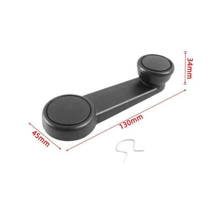 Ford Transit Window Crank Handle Replacement ABS Durable - black ABS manual window crank 130mm for Ford Transit and Focus