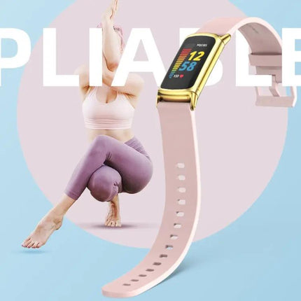 Mijobs Soft Silicone Watch Band For Fitbit Charge 5