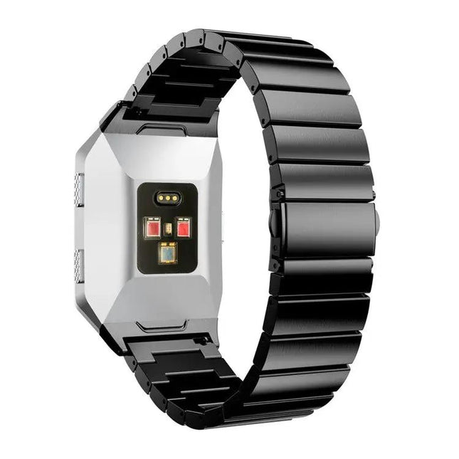 Stainless Steel Watch Band For Fitbit Ionic Silver