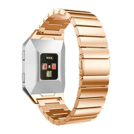 Stainless Steel Watch Band For Fitbit Ionic Silver