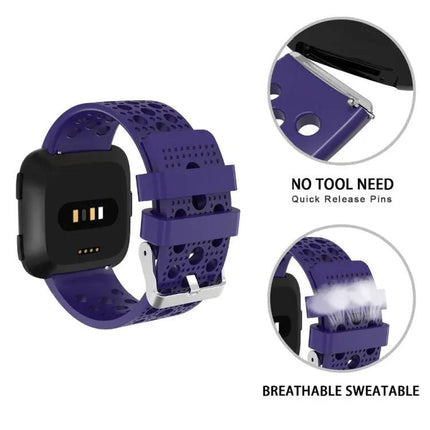 Breathable Replacement Watch Strap For Fitbit Versa