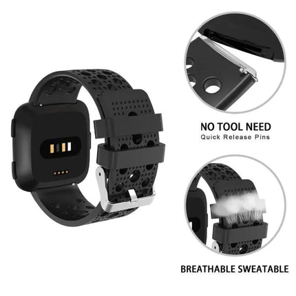 Breathable Replacement Watch Strap For Fitbit Versa