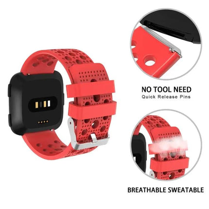 Breathable Replacement Watch Strap For Fitbit Versa