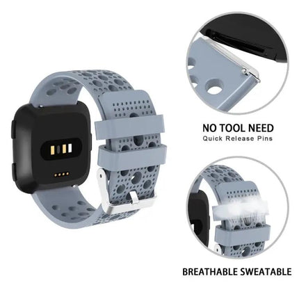 Breathable Replacement Watch Strap For Fitbit Versa