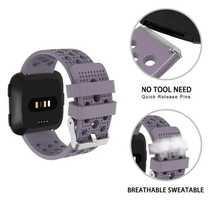 Breathable Replacement Watch Strap For Fitbit Versa