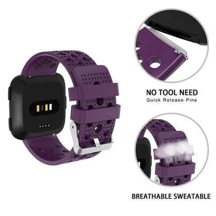 Breathable Replacement Watch Strap For Fitbit Versa