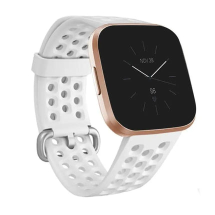 Breathable Silicone Watch Band For Fitbit Versa 2 Large