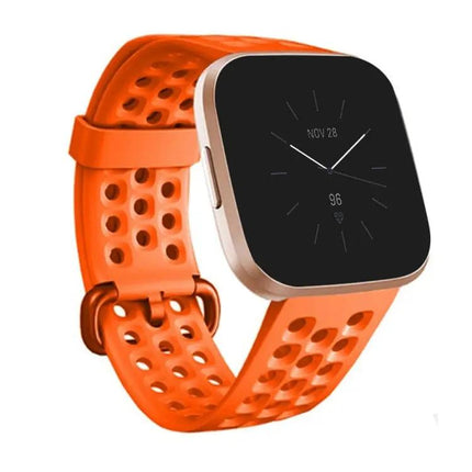 Breathable Silicone Watch Band For Fitbit Versa 2 Large