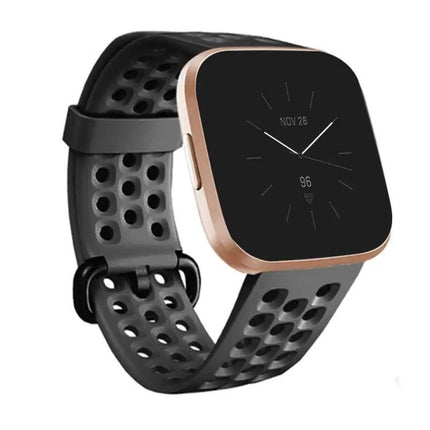 Breathable Silicone Watch Band For Fitbit Versa 2 Large