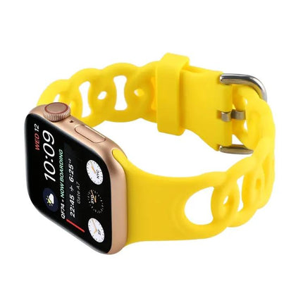 Hollow Silicone Apple Watch Band 41/40/38mm Sport Strap