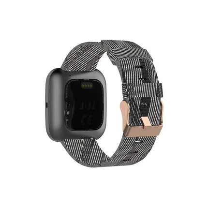 Canvas Replacement Watch Band For Fitbit Versa Smartwatch