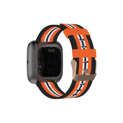 Canvas Replacement Watch Band For Fitbit Versa Smartwatch