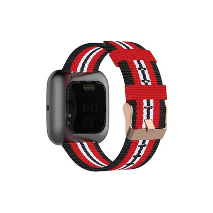 Canvas Replacement Watch Band For Fitbit Versa Smartwatch