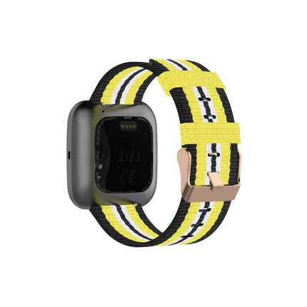 Canvas Replacement Watch Band For Fitbit Versa Smartwatch