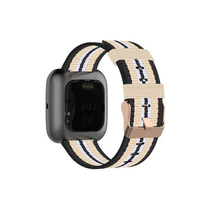 Canvas Replacement Watch Band For Fitbit Versa Smartwatch