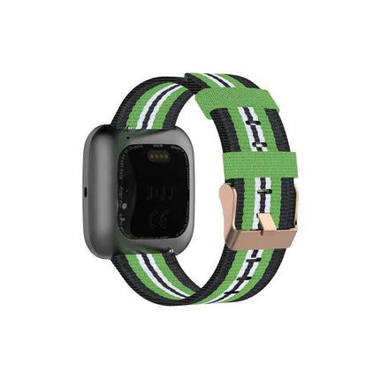 Canvas Replacement Watch Band For Fitbit Versa Smartwatch