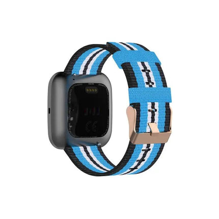 Canvas Replacement Watch Band For Fitbit Versa Smartwatch