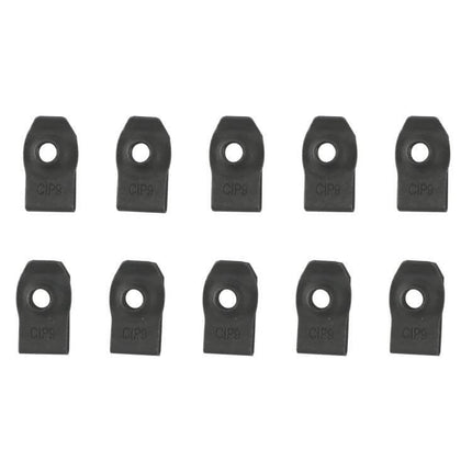 Car Hood Fender Bumper Fixing Kit All In One For Quick Car Repairs - carbon steel splash shield mounting clips set (10 pcs)